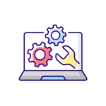 Computer Repair Service Rgb Color Icon Installing Software Notebook Upgrading System Pc Maintenance Tech Support 219282477 150x150