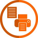 Printer Setup Icon Design Vector 150x150